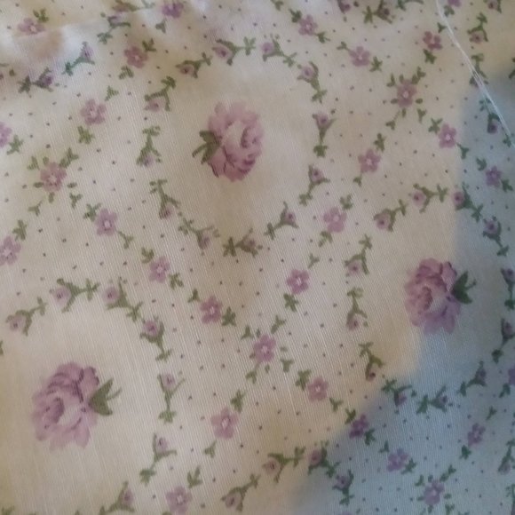 Vintage Floral & Lace Maxi Dress Homecoming Prom Prairie Boho Romantic Wedding - Picture 13 of 16